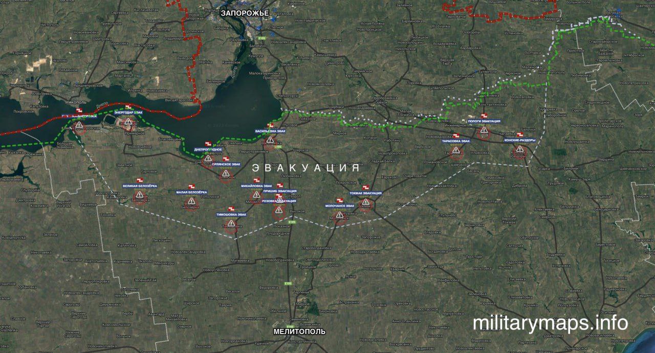 Куйбышево запорожской области карта