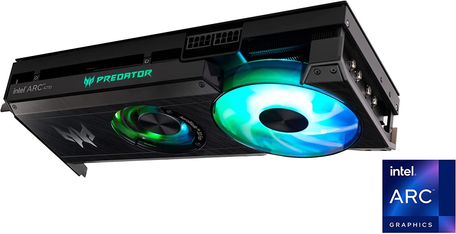 Arc a770 oc bifrost. Intel arc a770. arc a770.