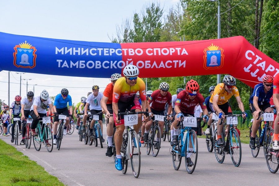 Пожелания успехов в гонке велоспорта