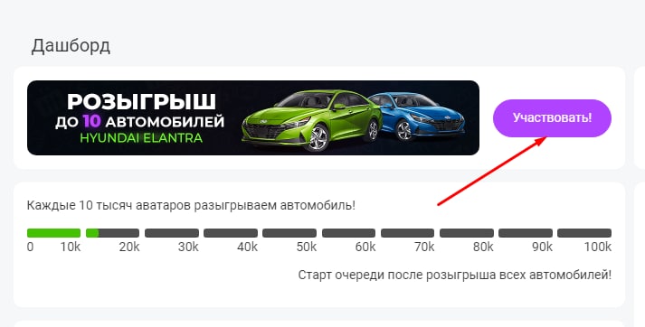 Участвовать в розыгрыше автомобиля. Схема розыгрыша авто.