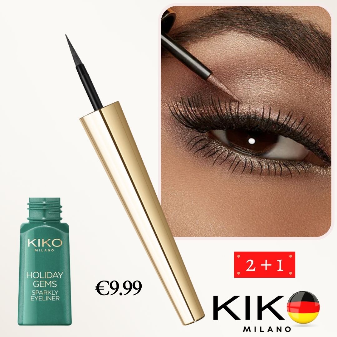 Kiko Milano Sparkly Eyeliner.