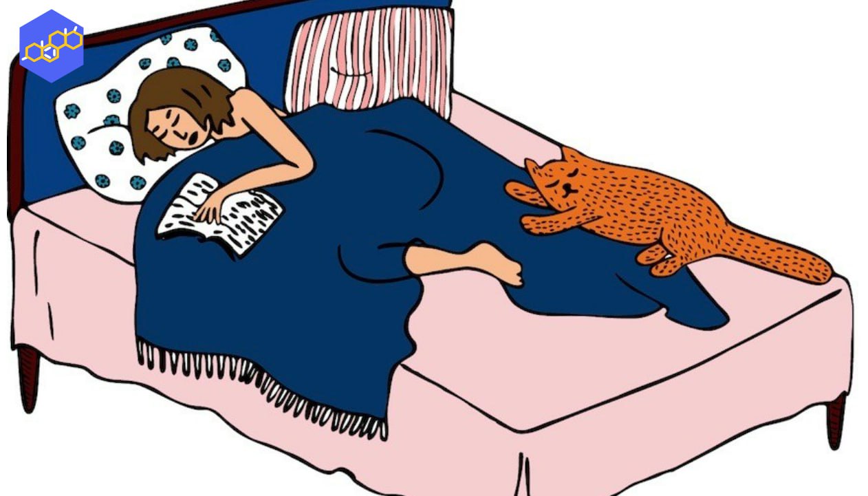 Карикатуры спящих женщин