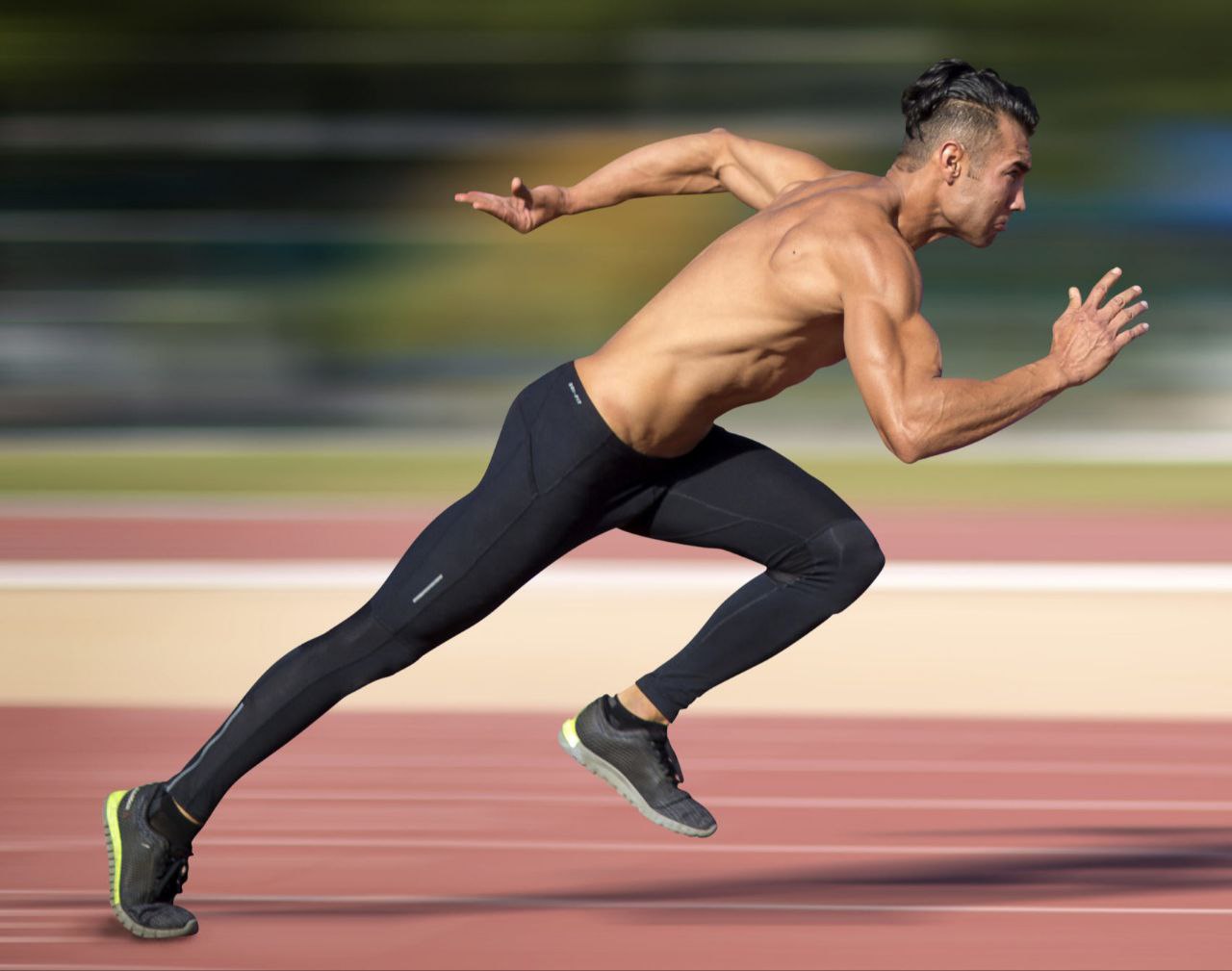 He runs. Спортсмены в движении. Бегущий человек. Спортсмен бежит. Спринтерский бег.