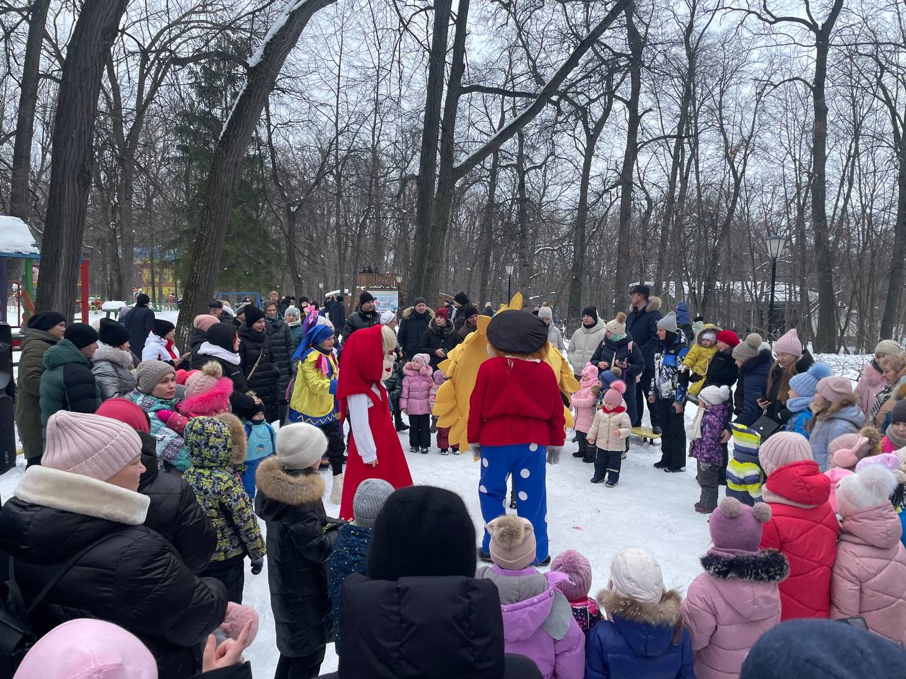 масленица в липецке нижний парк