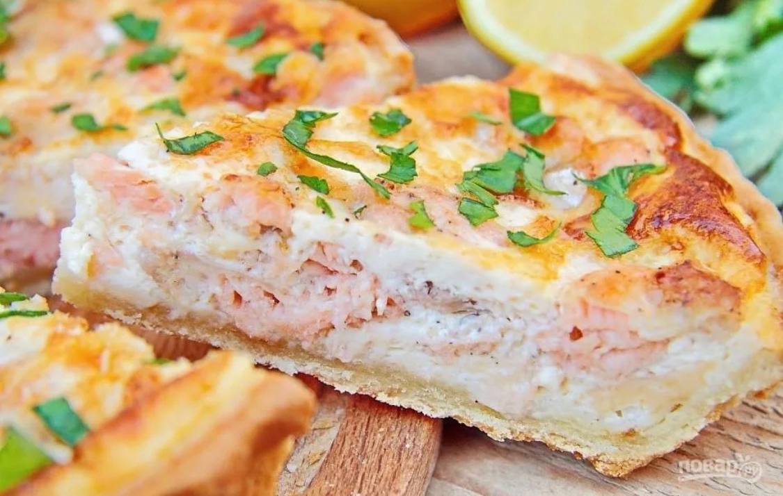 Рецепт рыбный пирог с яйцами. КИШ С лососем. КИШ Лорен с лососем. КИШ Лорен с семгой. Французский пирог КИШ С лососем.